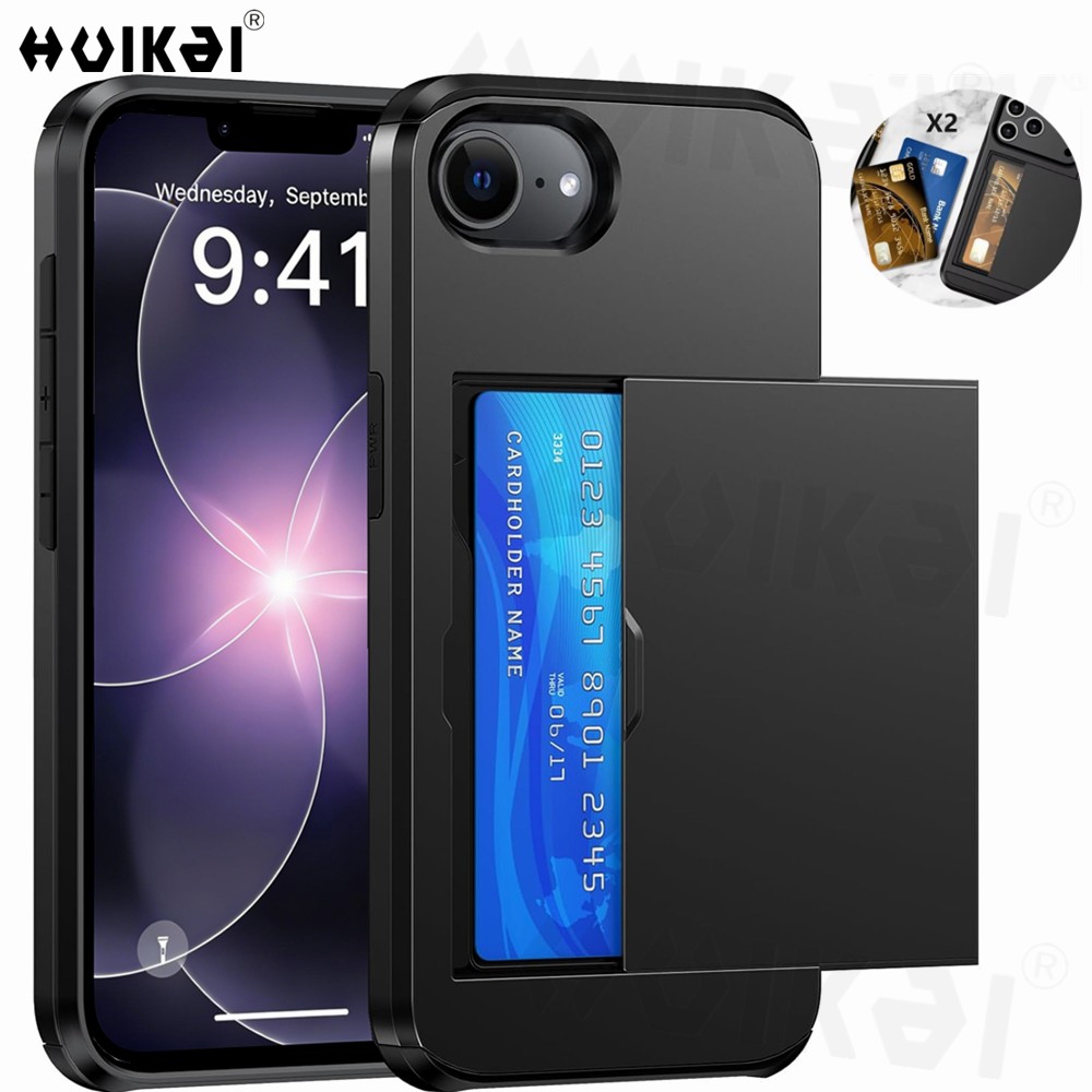 Slim Card Slot Case - Funda para iPhone 17e, 17 Pro