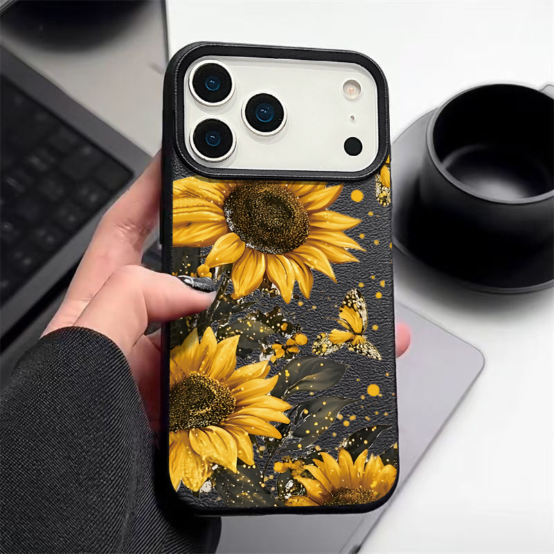 Phone Cases Leather - Funda de Teléfono de TPU con