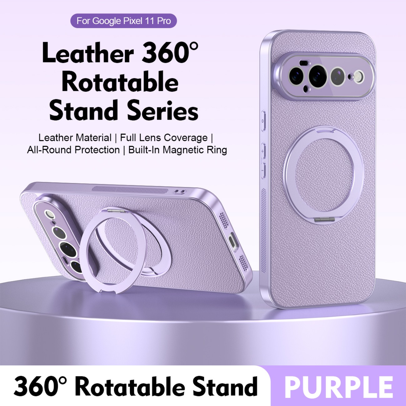 Ring Stand Case - Soporte de Anillo para Funda Magnética