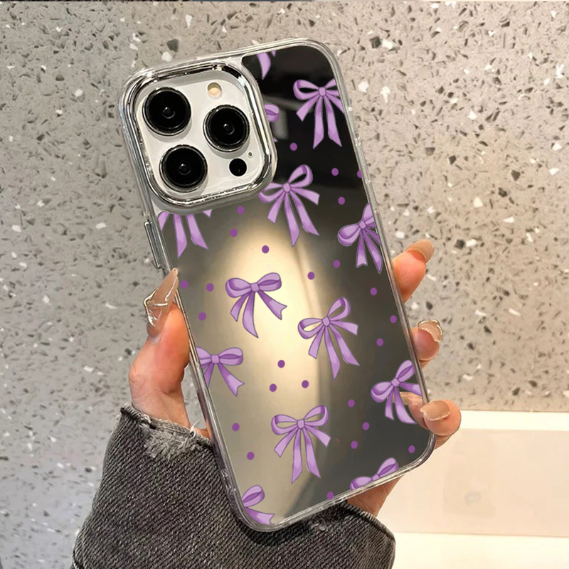 Phone Cases Purple - Funda para Teléfono con Lazo Morado