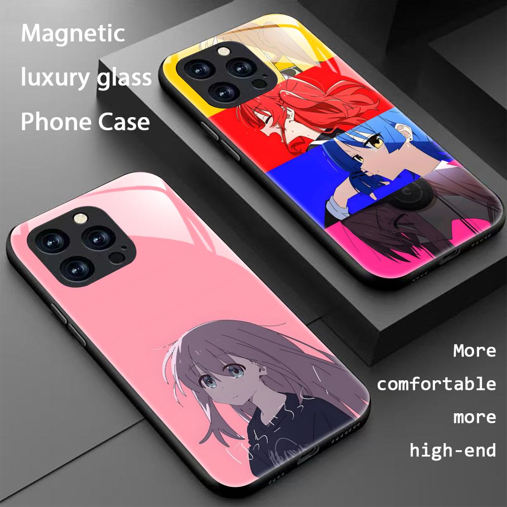 Phone Cases Cool - Funda Magnética de Cristal para iPhone