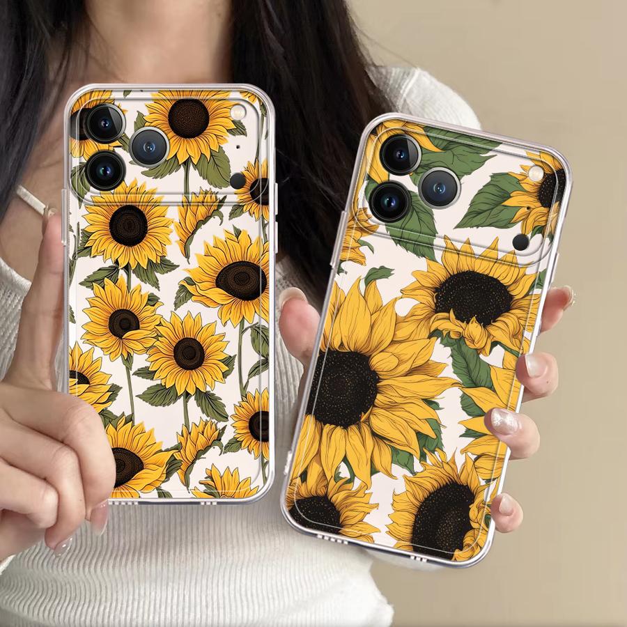 Phone Cases Otterbox - Funda con Diseño de Girasoles para