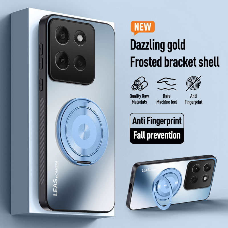 Ring Stand Case - Funda Protectora con Anillo Magnético para
