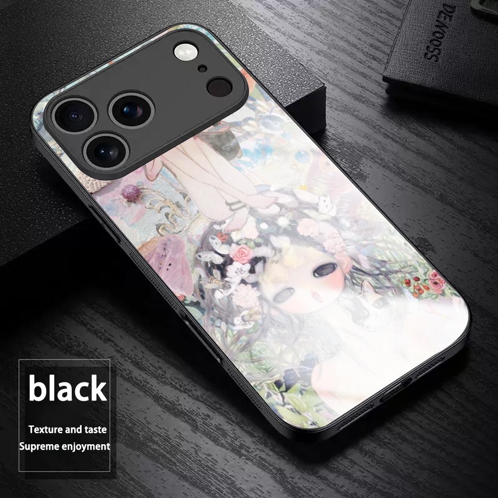 Phone Cases Cool - Funda Magnética de Cristal para iPhone