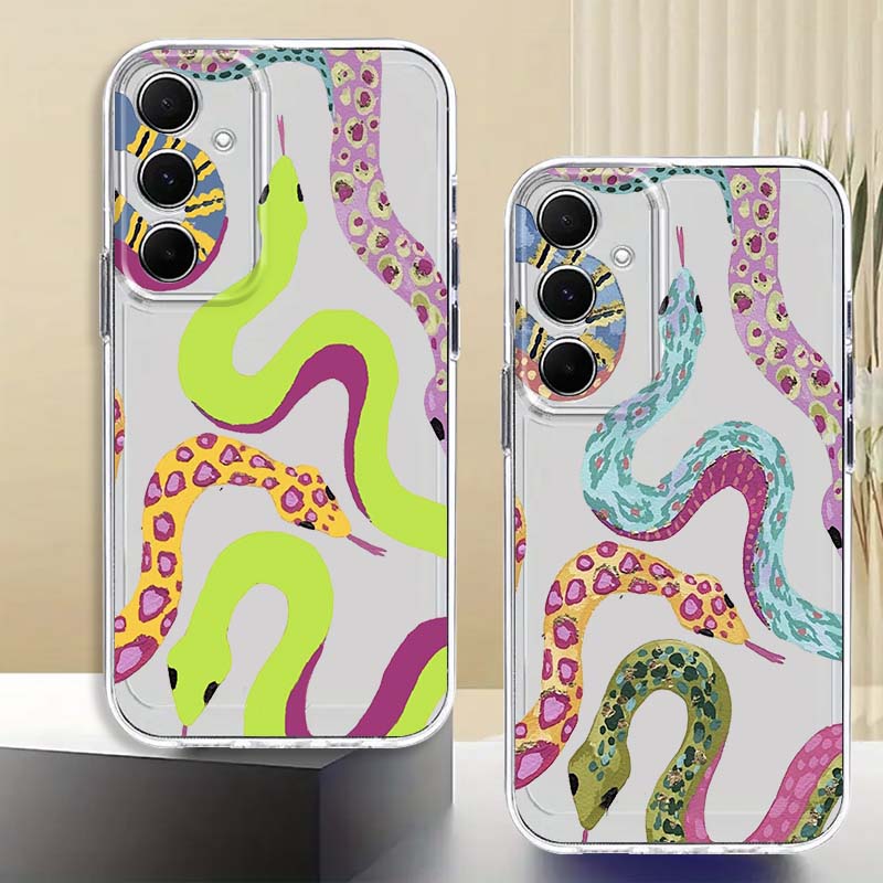 Phone Cases A14 Samsung - Funda de teléfono transparente de TPU