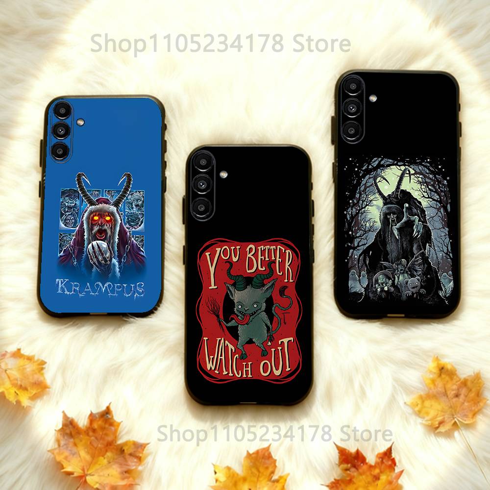 Phone Cases Ugly - Funda de teléfono Ugly K-krampus art