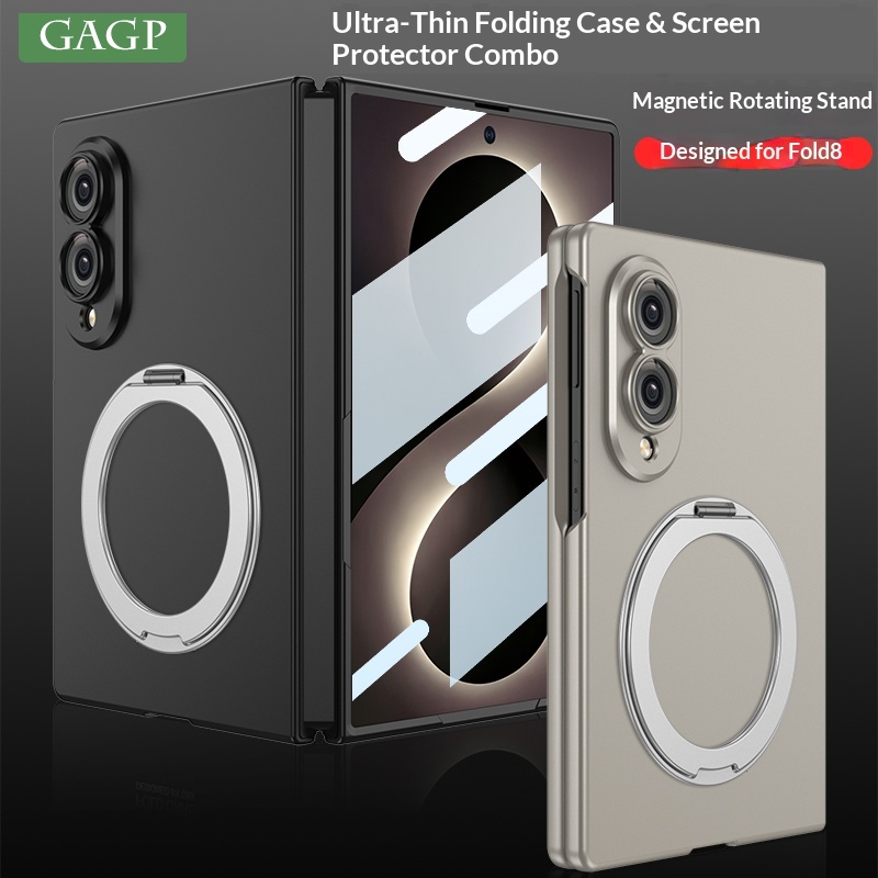 Ring Stand Case - Soporte de anillo magnético giratorio 360,