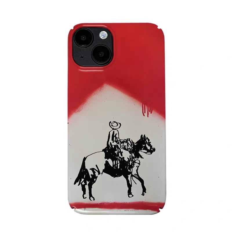 Phone Cases Xr Boys - Funda de teléfono Ins coreana Red