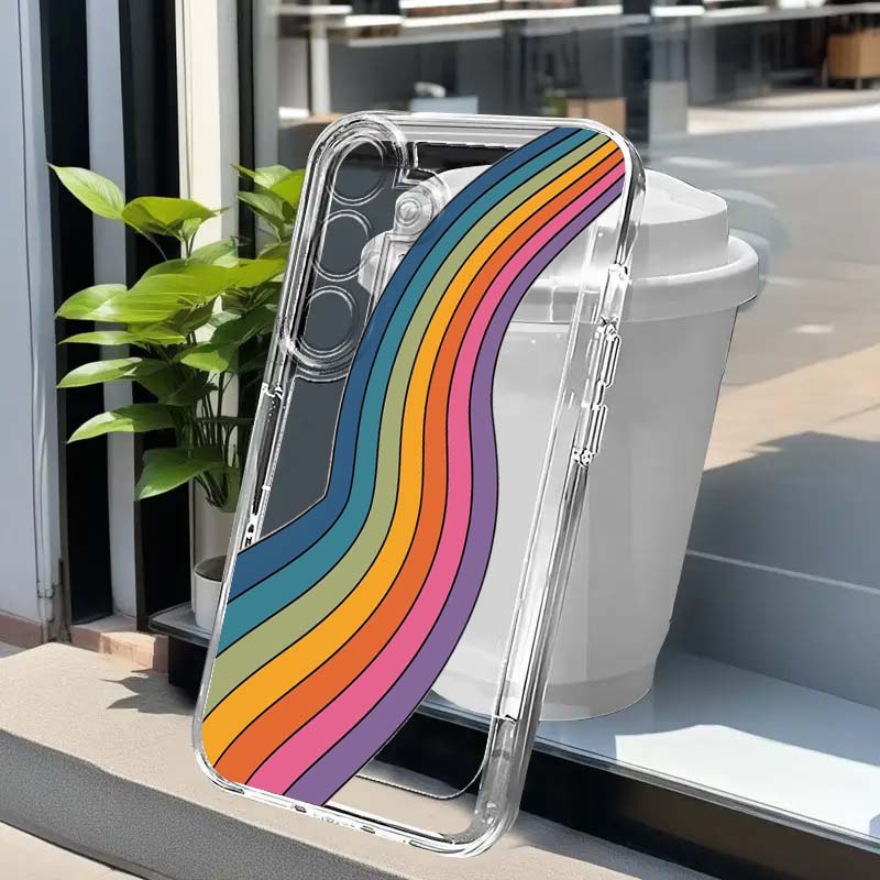 Phone Cases A14 Samsung - Funda de teléfono transparente de TPU