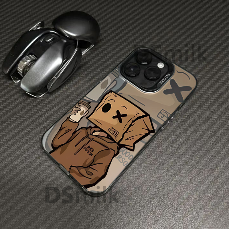 Phone Cases Xr Boys - Funda para Teléfono Paper Bag Boy