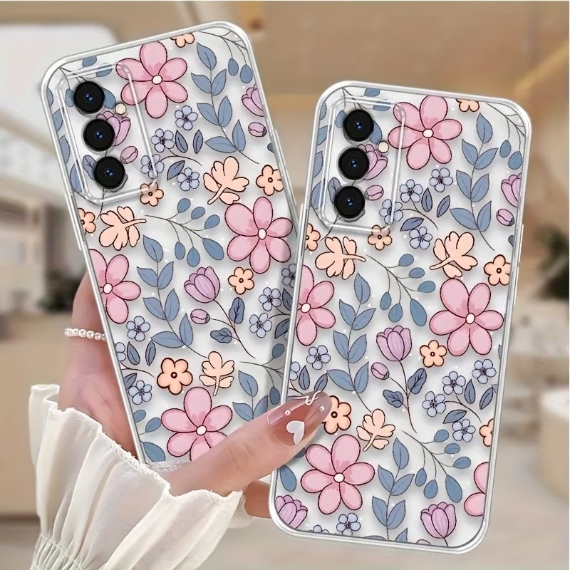 Phone Cases Galaxy S24 - Funda transparente antideslizante para teléfono Samsung