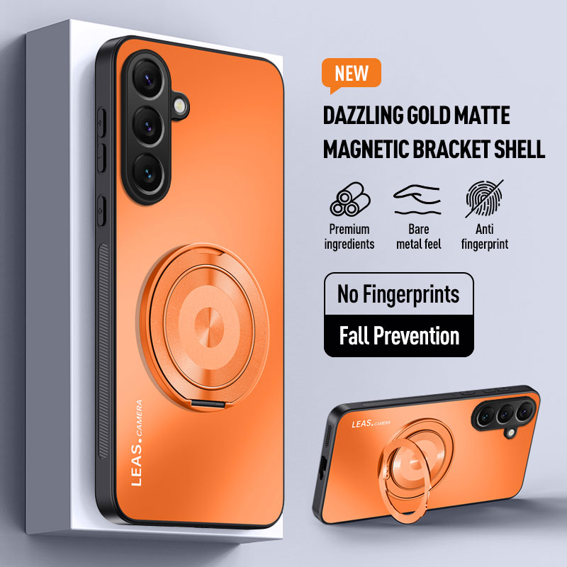 Ring Stand Case - Funda con Anillo Magnético para Samsung