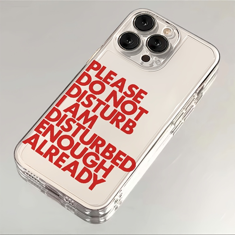 Phone Cases Cool - Funda para Teléfono con Palabras en