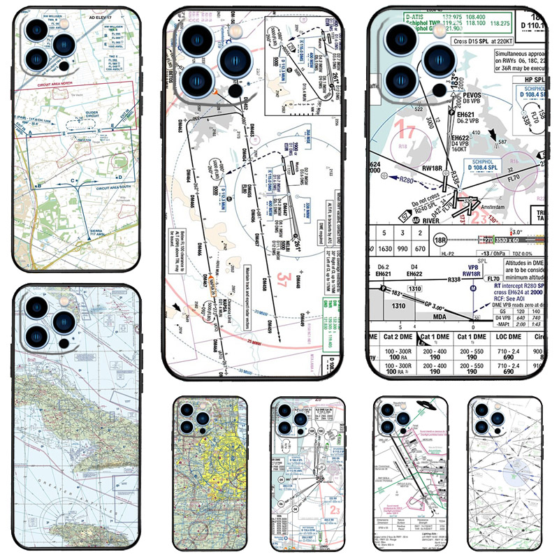 Phone Cases Aviation - Funda para Teléfono con Diseño de