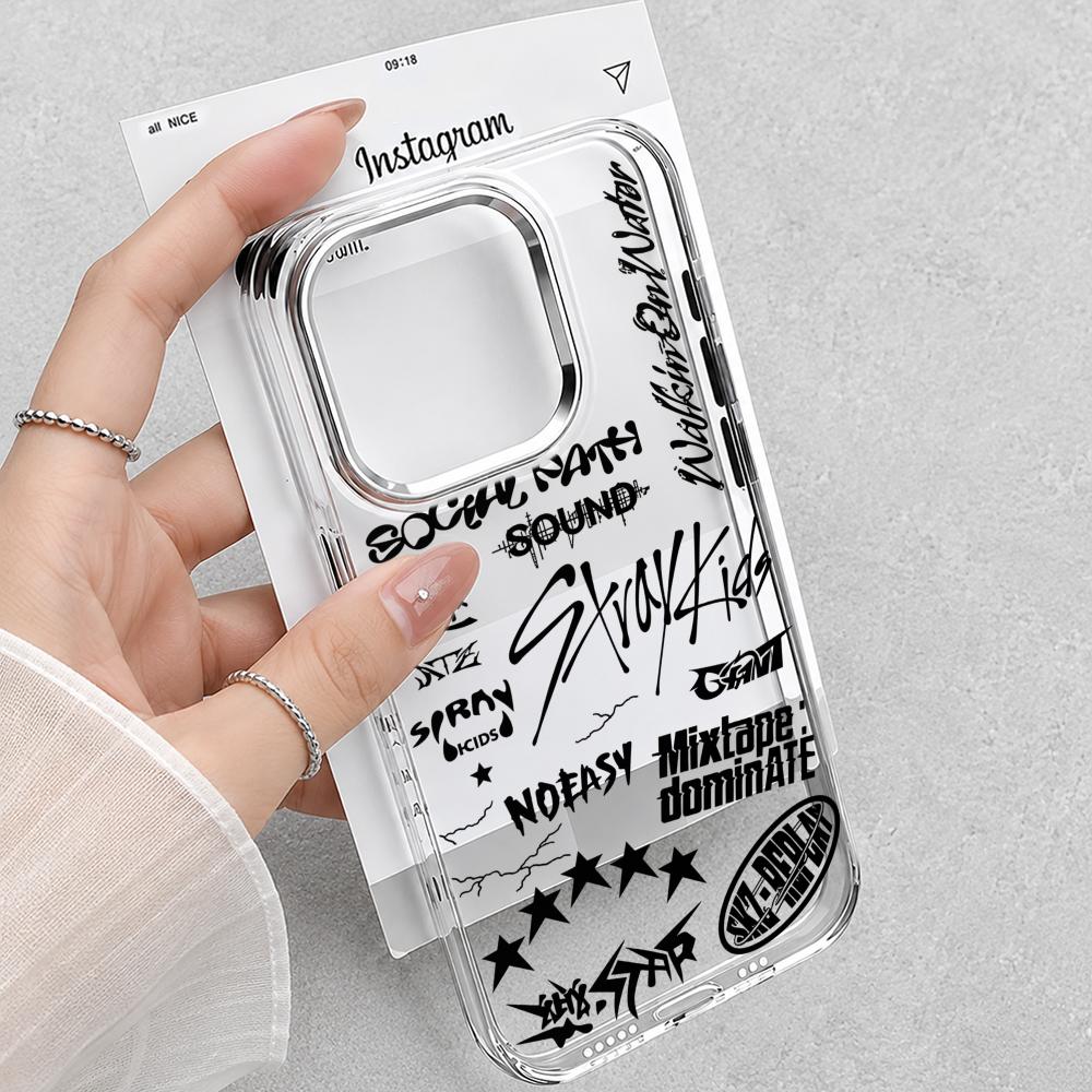 Phone Cases Xr Boys - Funda Transparente Suave para Teléfono Kpop