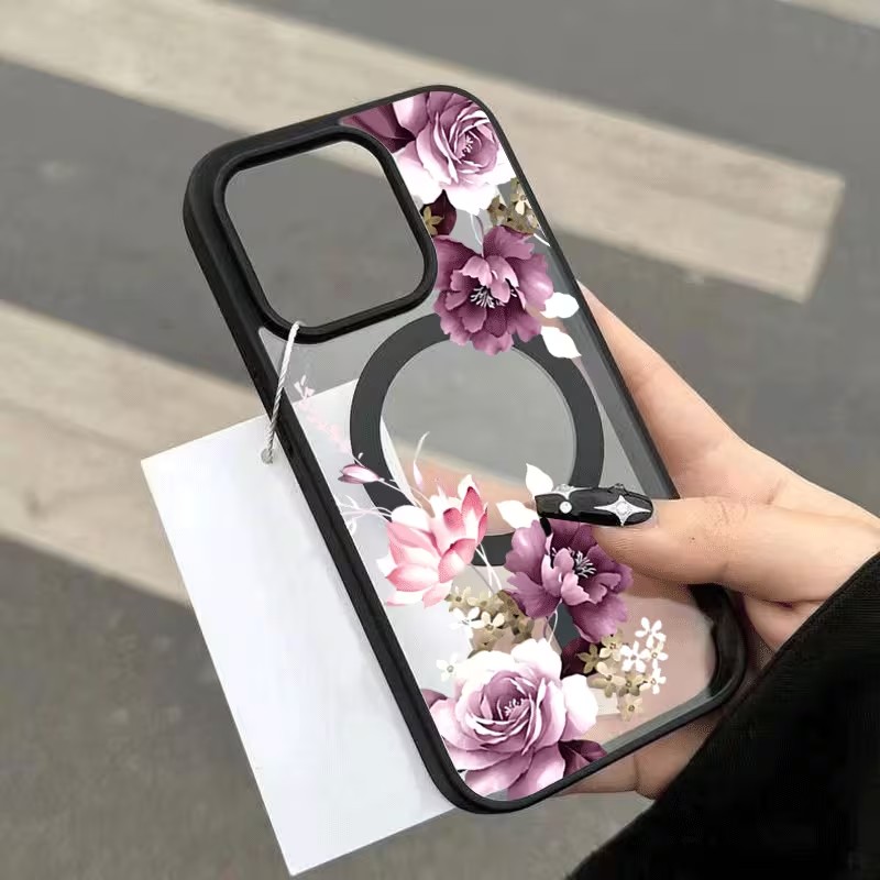 Clear Magsafe Case - Funda Magnética Transparente a Prueba de