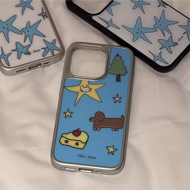 Phone Cases Otterbox - Funda de Teléfono Coreana INS Niche