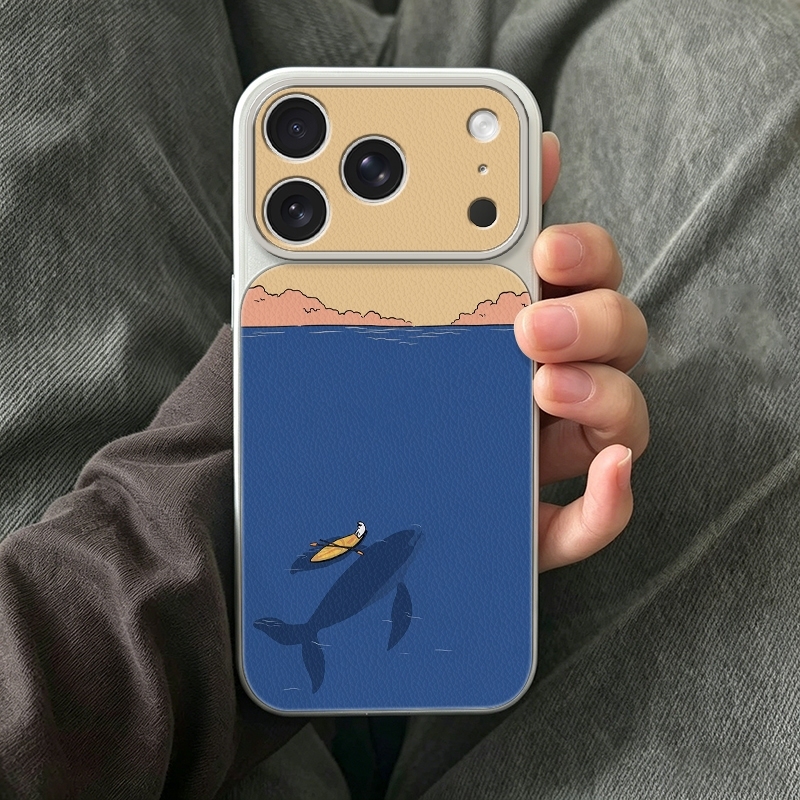 Phone Cases Leather - Funda para Teléfono con Diseño de