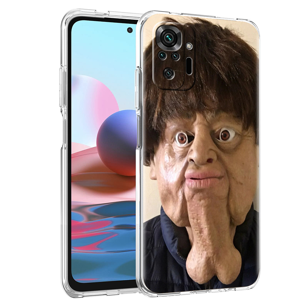 Phone Cases Ugly - Funda Transparente Divertida con Diseño de
