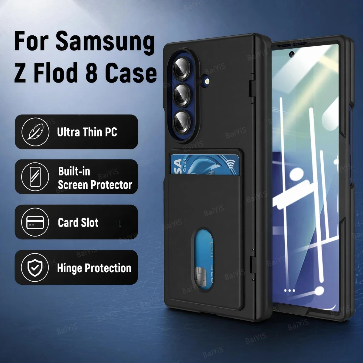 Funda de teléfono delgada mate - Slim Card Slot Case reseña y precio