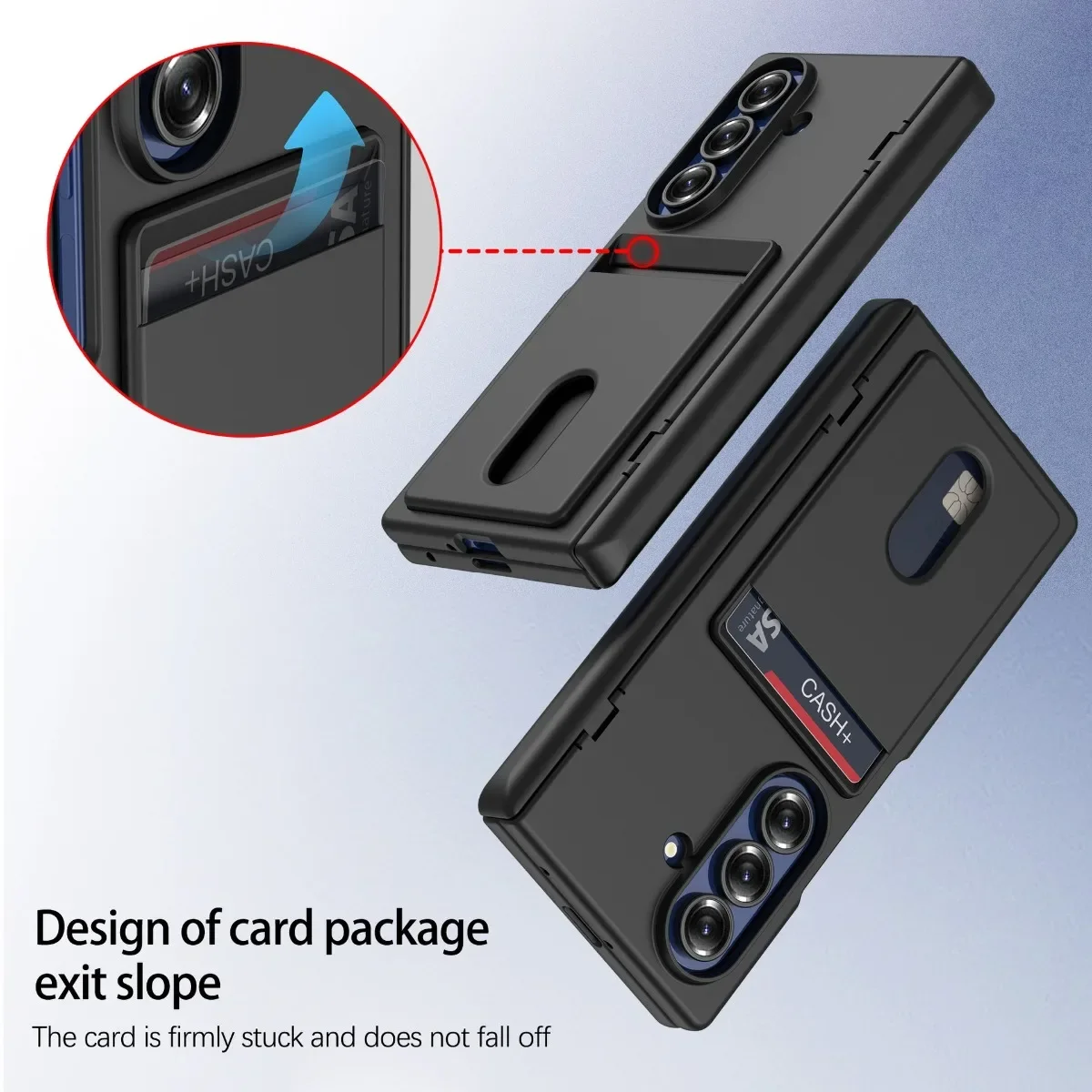 Funda de teléfono delgada mate - Slim Card Slot Case reseña y precio