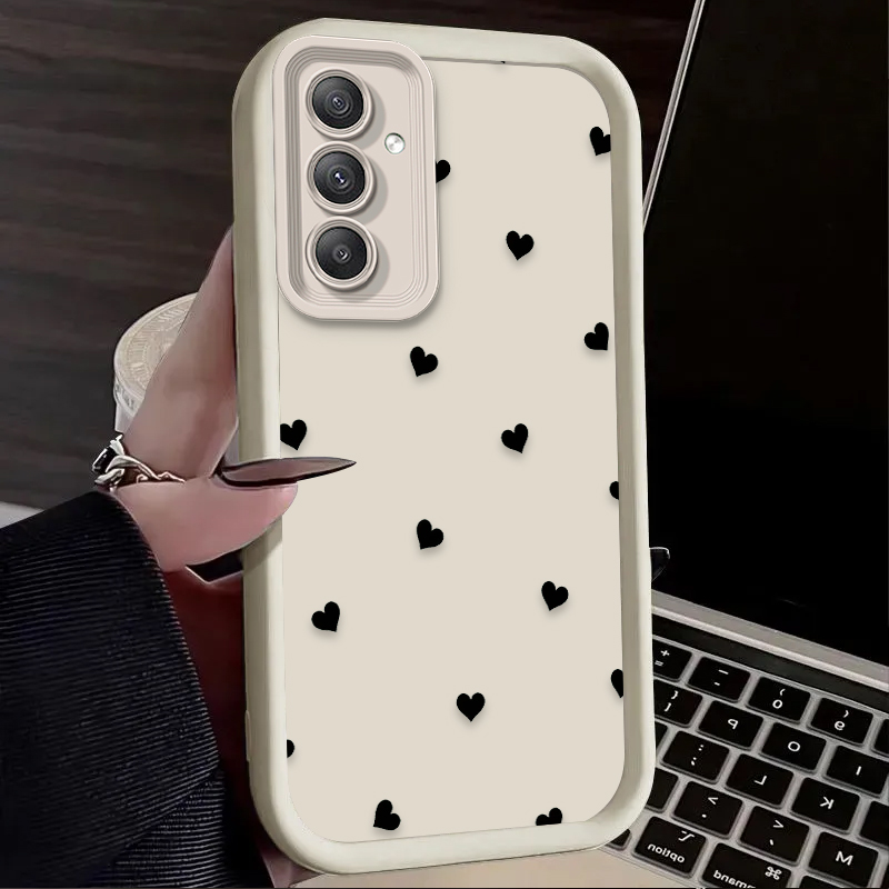 Funda negra con lazo de corazó - Phone Cases A14 Samsung reseña y precio