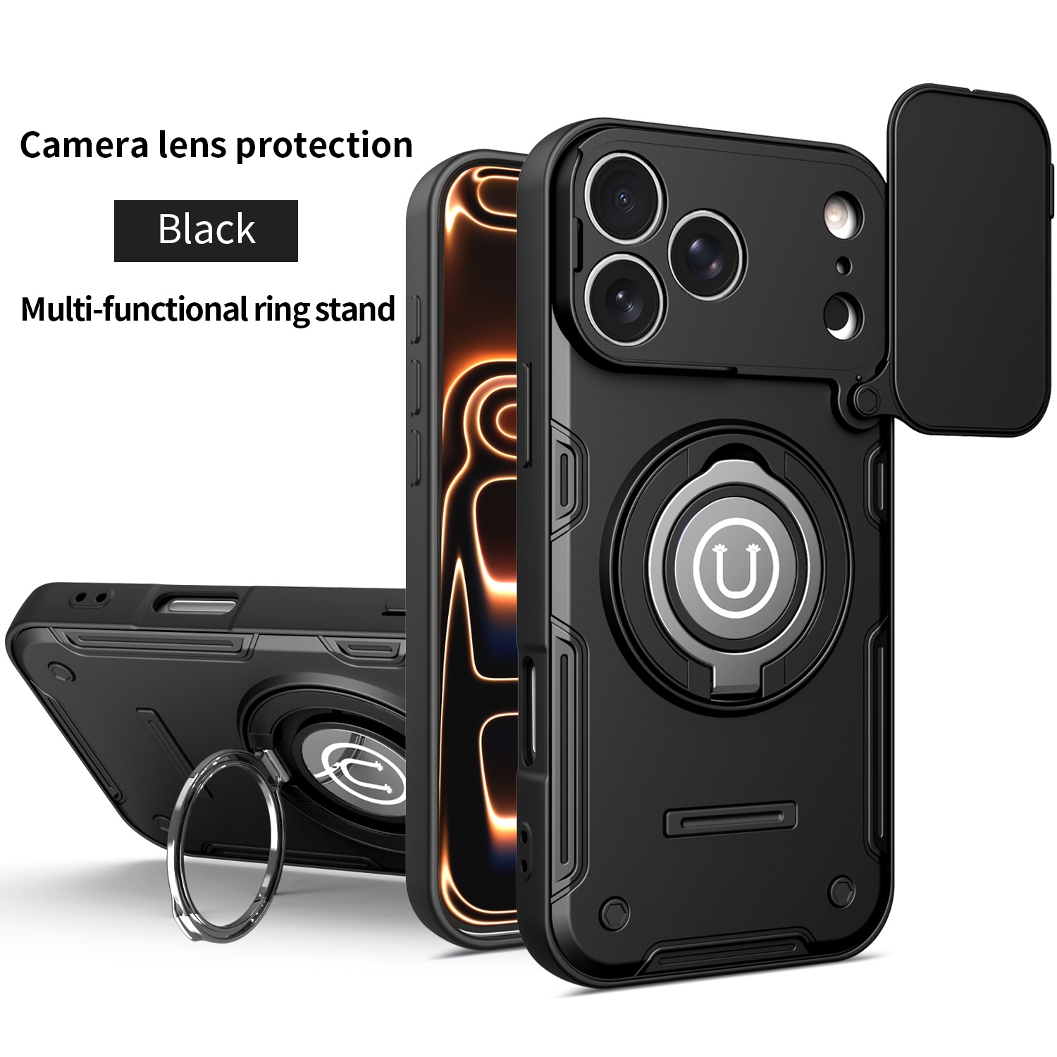 Funda Protectora Antigolpes co - Ring Stand Case reseña y precio