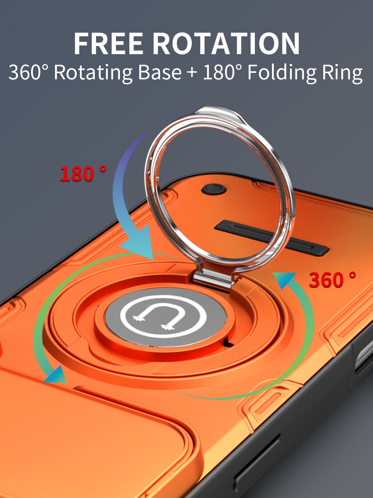 Funda Protectora Antigolpes co - Ring Stand Case reseña y precio