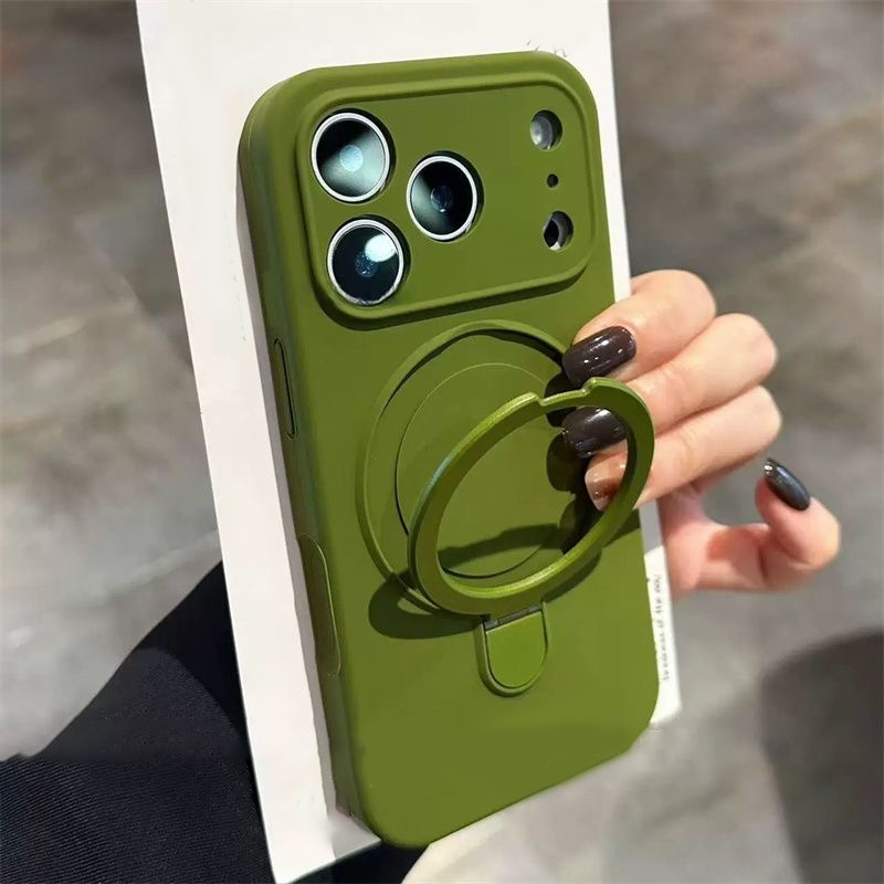 Funda de Silicona Líquida Mate - Ring Stand Case reseña y precio