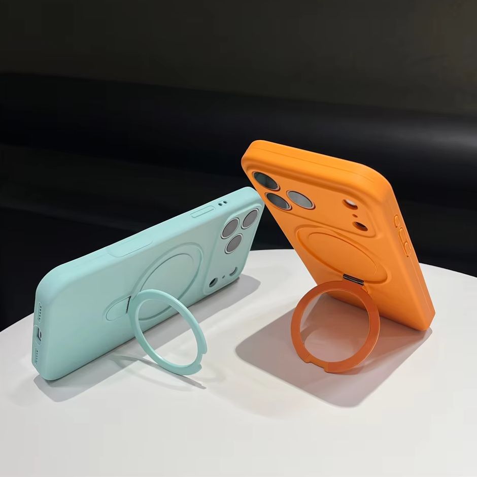 Funda de Silicona Líquida Mate - Ring Stand Case reseña y precio