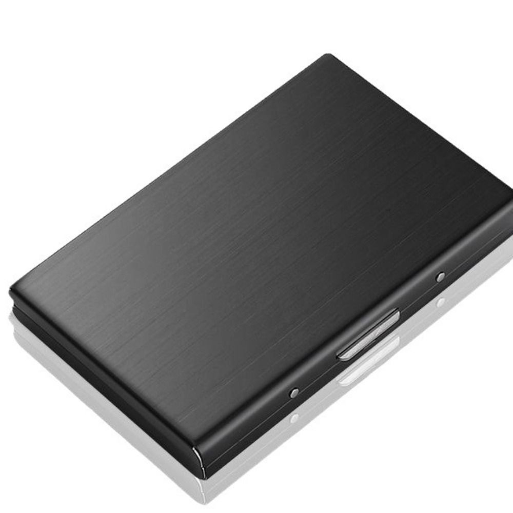 Tarjetero de acero inoxidable  - Slim Card Slot Case reseña y precio