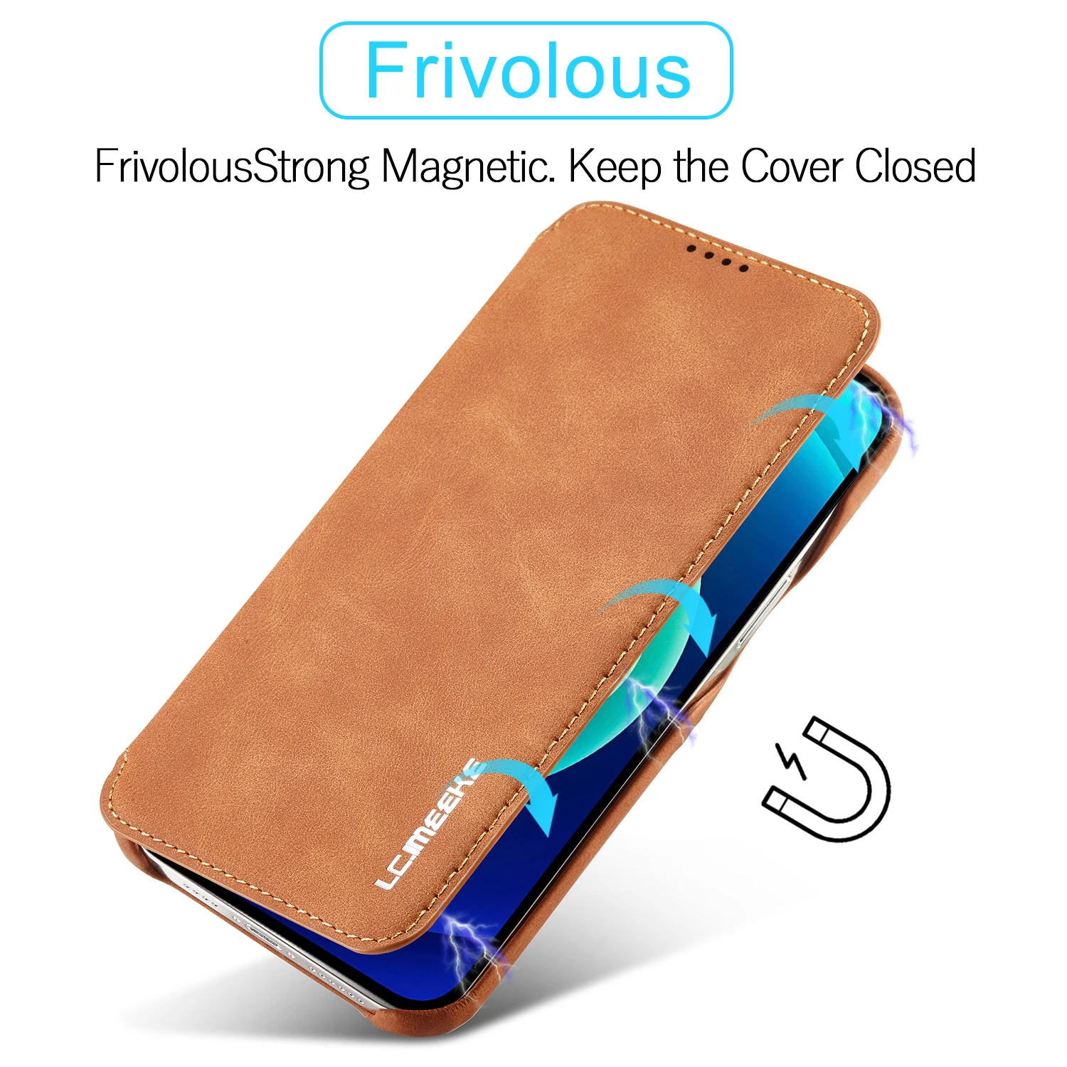 Funda magnética de cuero con t - Slim Card Slot Case reseña y precio