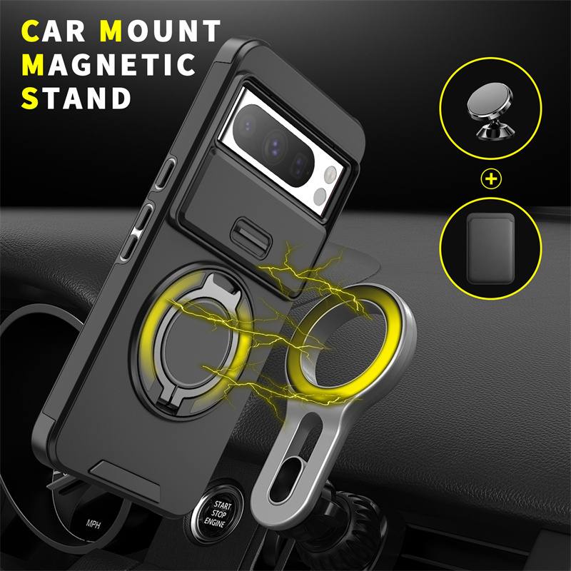 Funda protectora a prueba de g - Ring Stand Case reseña y precio