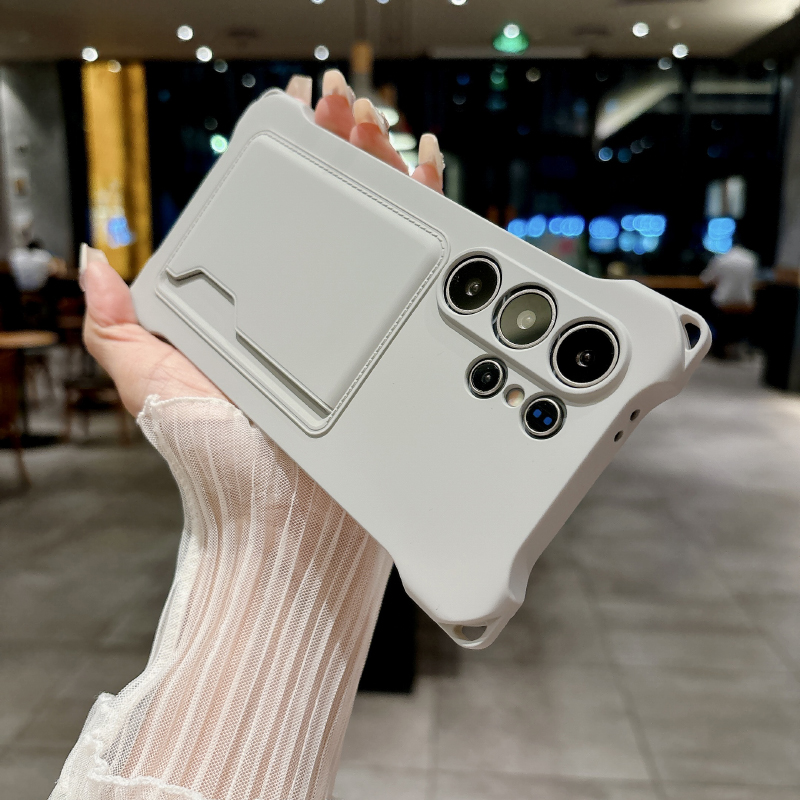 Funda de Silicona Líquida con  - Phone Cases With Wallet reseña y precio