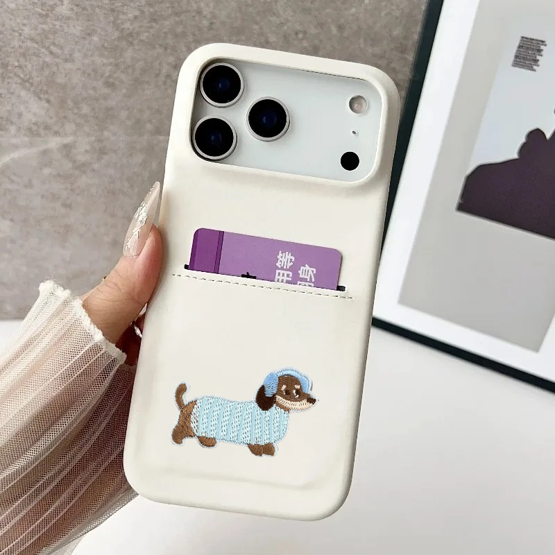 Funda delgada de cuero PU con  - Slim Card Slot Case reseña y precio