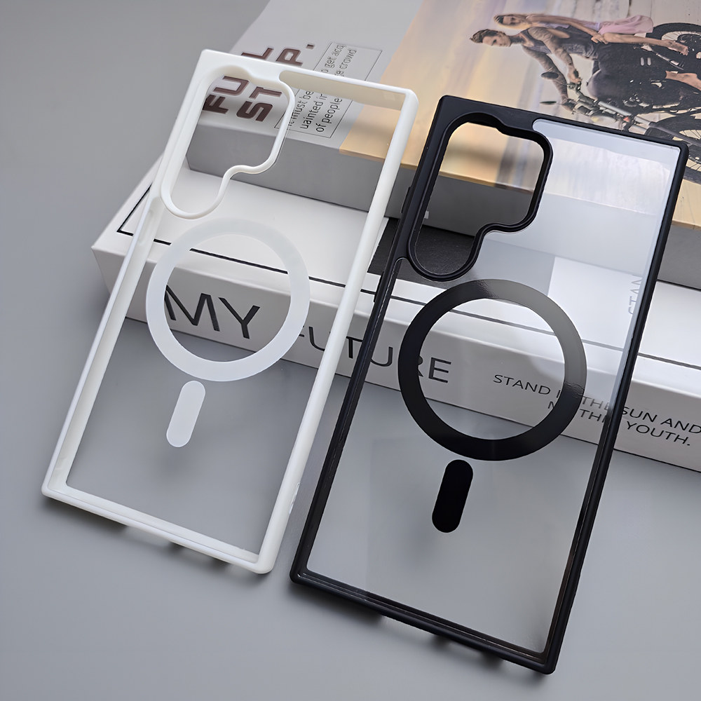 Funda Magnética Transparente d - Ring Stand Case reseña y precio