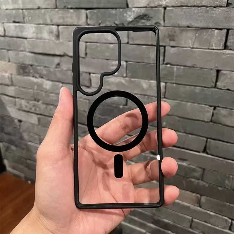 Funda Magnética Transparente d - Ring Stand Case reseña y precio