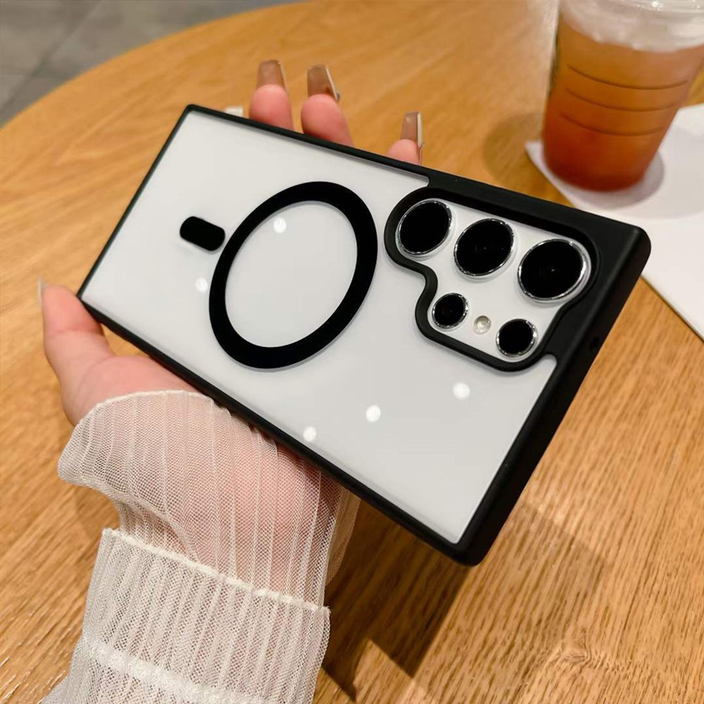 Funda Magnética Transparente d - Ring Stand Case reseña y precio