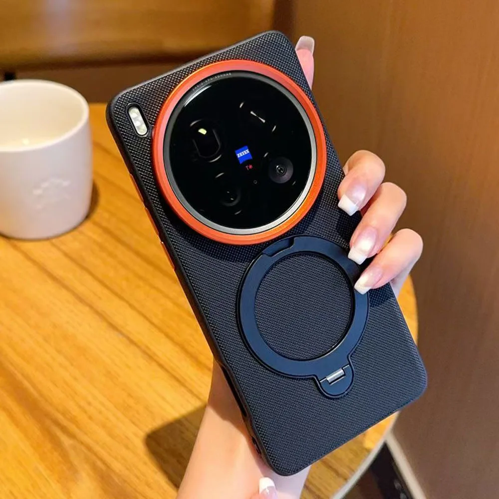 Funda de teléfono magnética co - Ring Stand Case reseña y precio