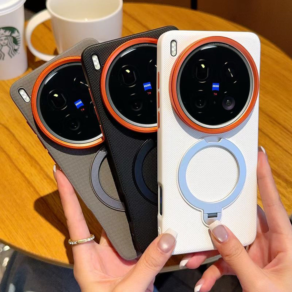Funda de teléfono magnética co - Ring Stand Case reseña y precio