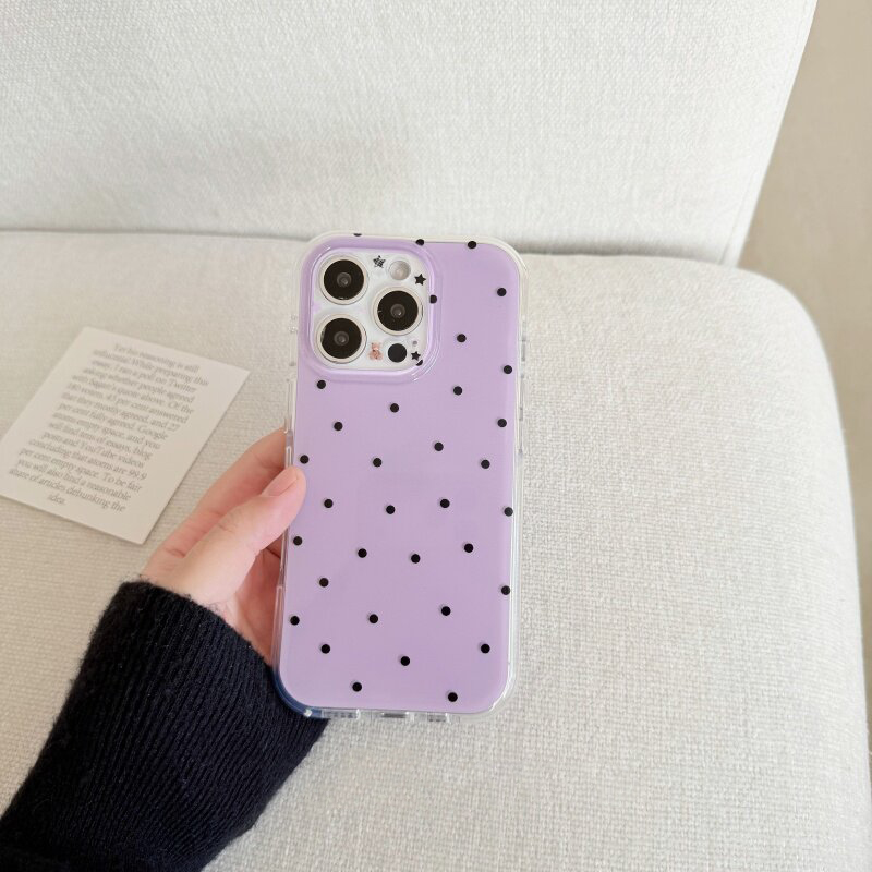 Funda de Teléfono Coreana con  - Phone Cases Purple reseña y precio