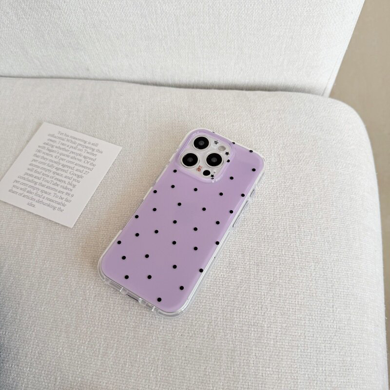 Funda de Teléfono Coreana con  - Phone Cases Purple reseña y precio