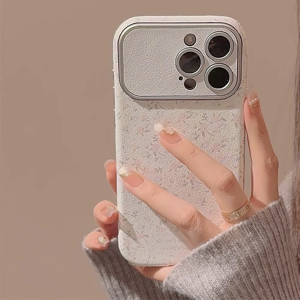 Funda de teléfono con textura  - Phone Cases Leather reseña y precio