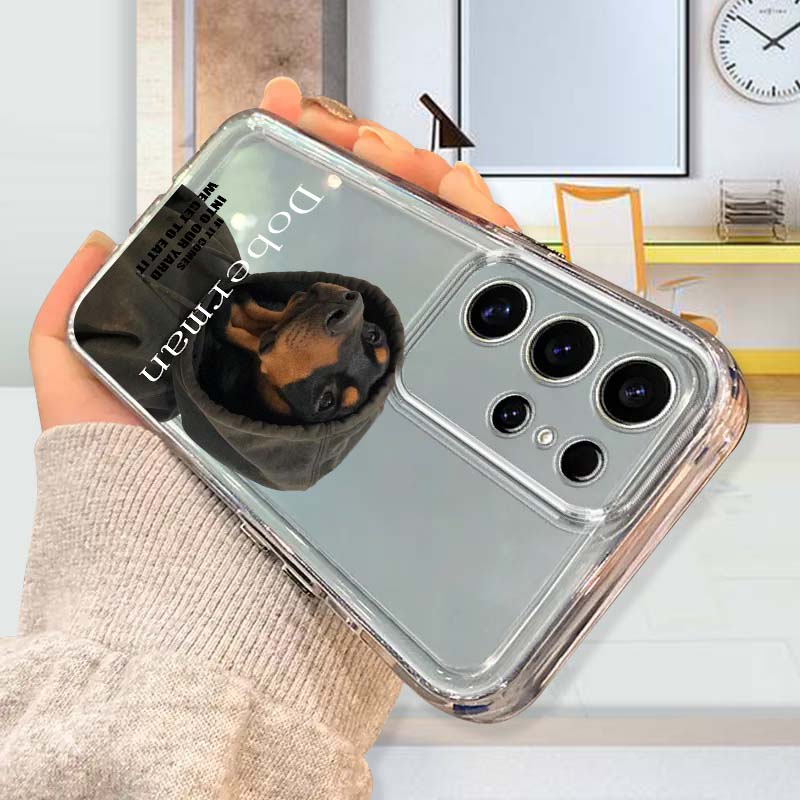 Diseño de patrón de perro negr - Phone Cases A14 Samsung reseña y precio