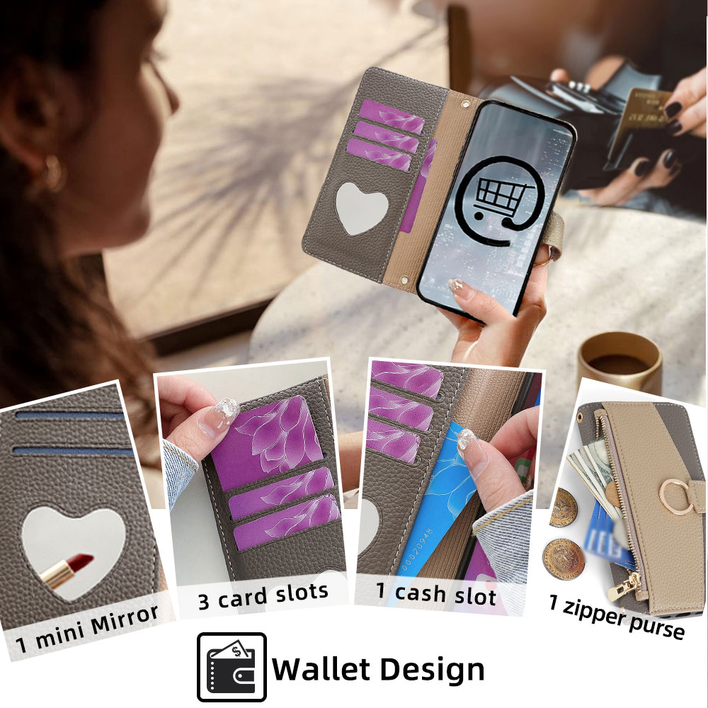 Funda de teléfono cruzada de n - Phone Cases With Wallet reseña y precio
