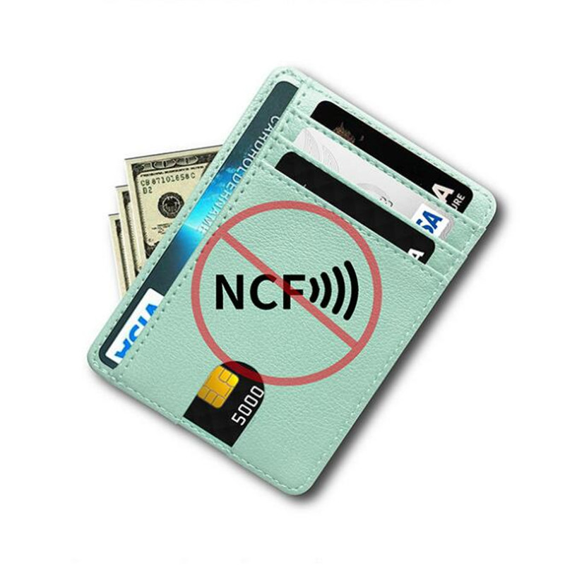 Cartera de cuero con bloqueo R - Slim Card Slot Case reseña y precio