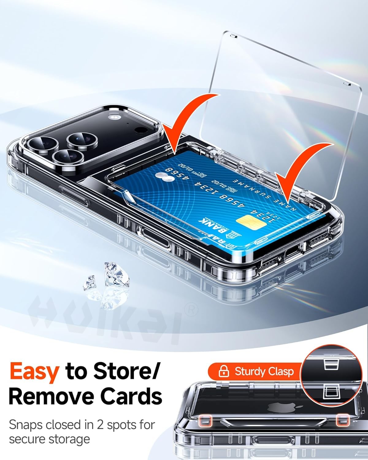 Funda Protectora Delgada y Res - Slim Card Slot Case reseña y precio