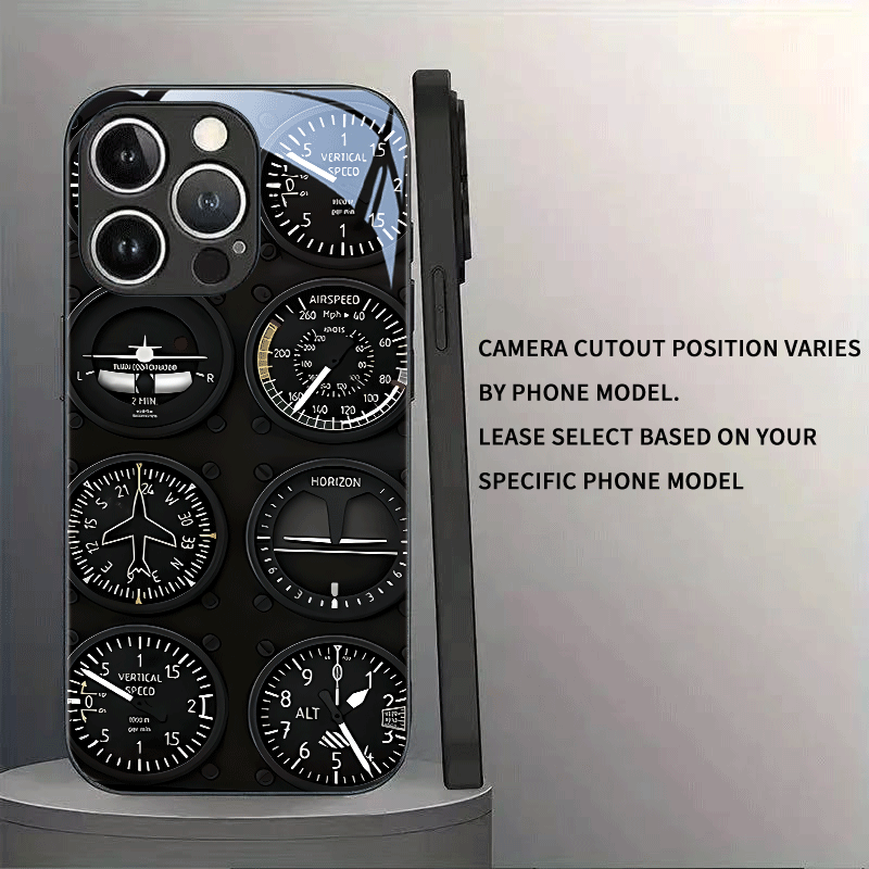 Funda de Teléfono de Vidrio Te - Phone Cases Aviation reseña y precio