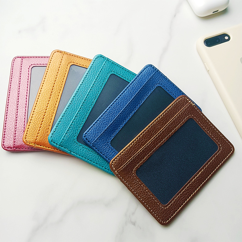 Mini billetera fina de cuero P - Slim Card Slot Case reseña y precio