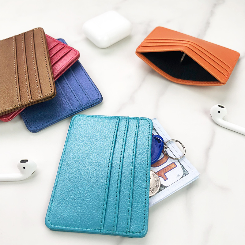 Mini billetera fina de cuero P - Slim Card Slot Case reseña y precio